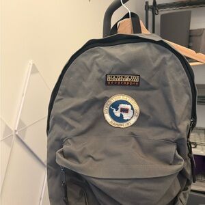Napapijri Charcoal Backpack for Men